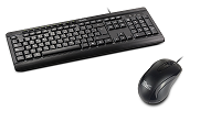 KlipX Combo teclado+mouse alambrico ESP USB 